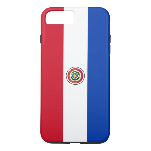 Flag of Paraguay Case-Mate iPhone Case (Back)