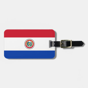 Flag of Paraguay Easy ID Personal Luggage Tag