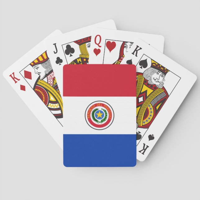 Flag of Paraguay Playing Cards (Back)