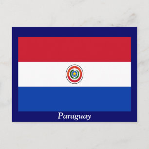 Flag of Paraguay Postcard