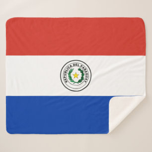 Flag of Paraguay Sherpa Blanket