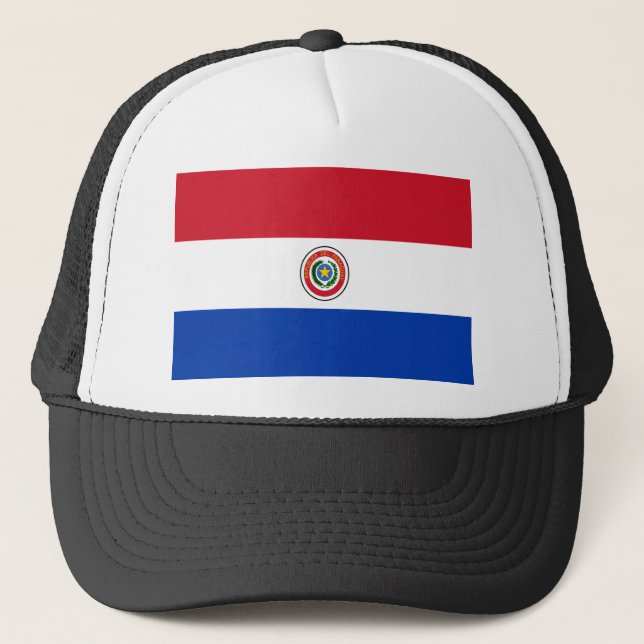Flag of Paraguay Trucker Hat (Front)