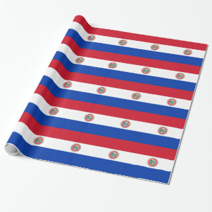 Flag of Paraguay Wrapping Paper
