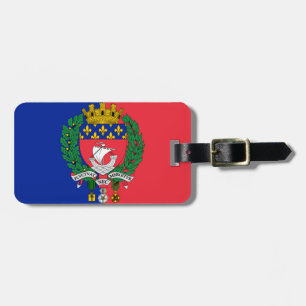 Flag of Paris, France  Luggage Tag