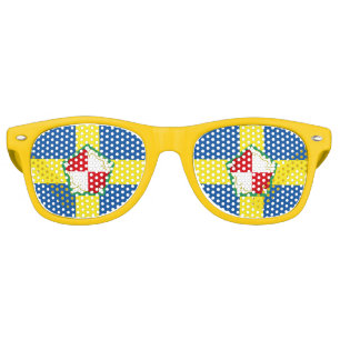 Flag of Pembrokeshire Retro Sunglasses
