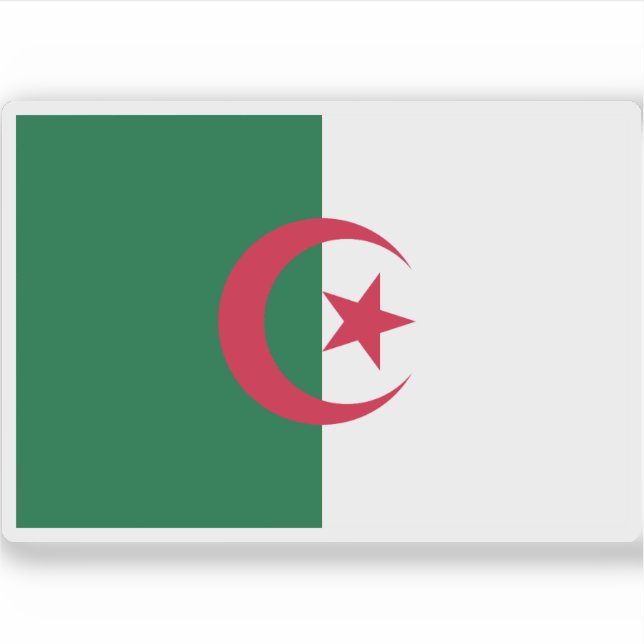 Flag of People's Democratic Republic of Algeria (Front)