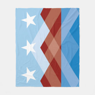 Flag of Peoria, Arizona Fleece Blanket