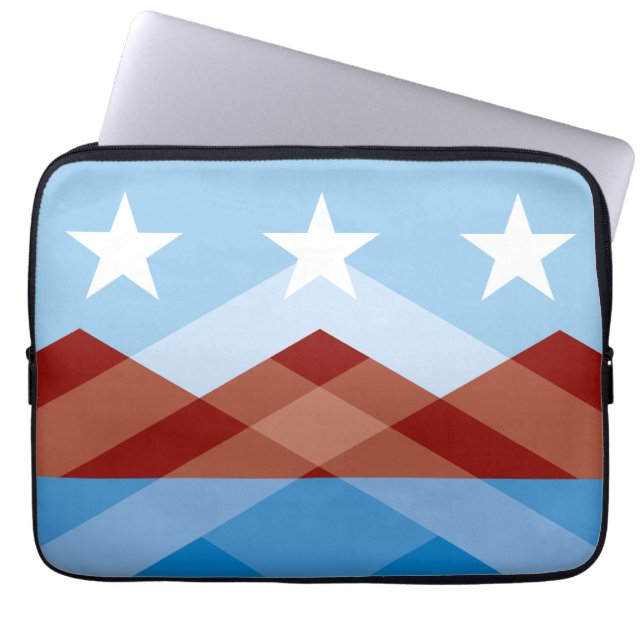 Flag of Peoria, Arizona Laptop Sleeve (Front)