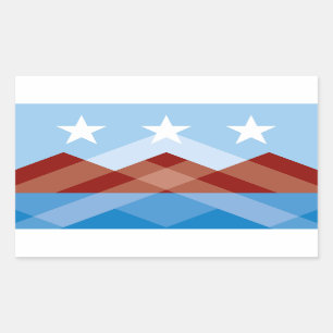 Flag of Peoria, Arizona Rectangular Sticker