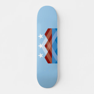 Flag of Peoria, Arizona Skateboard