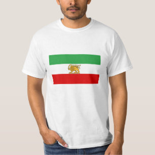 Flag of Persia / Iran (1964-1980) - شیر و خورشید T-Shirt