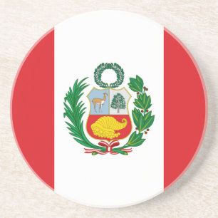 Flag of Peru Coaster