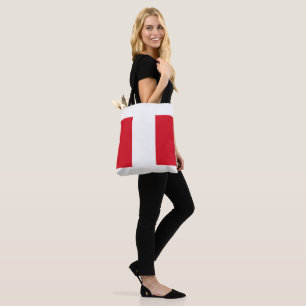 Flag of Peru Tote Bag
