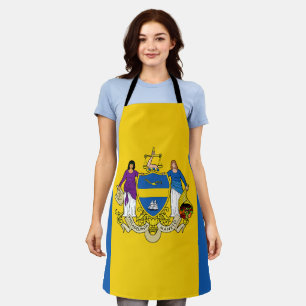 Flag of Philadelphia, Pennsylvania Apron