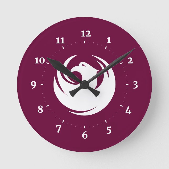 Flag of Phoenix, Arizona Round Clock (Front)