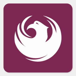 Flag of Phoenix, Arizona Square Sticker