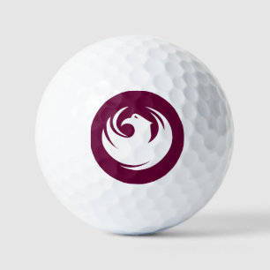 Flag of Phoenix city Arizona Golf Balls