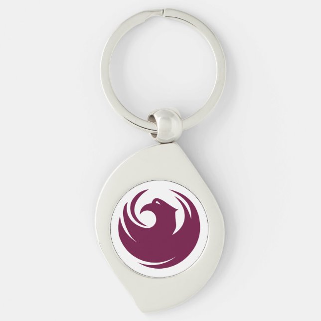 Flag of Phoenix city Arizona Key Ring (Front)