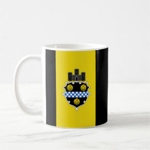 Flag of Pittsburgh, Pennsylvania Coffee Mug