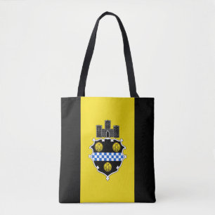 Flag of Pittsburgh, Pennsylvania Tote Bag