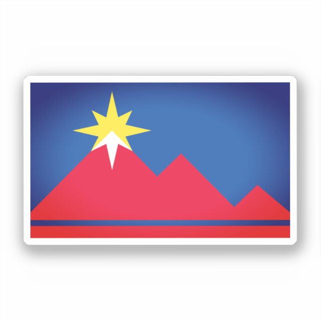 Flag of Pocatello, Idaho (Front)
