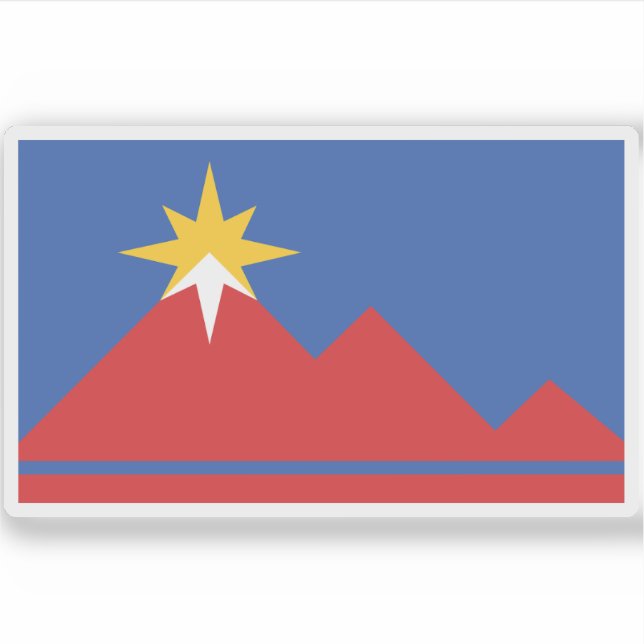 Flag of Pocatello, Idaho (Front)