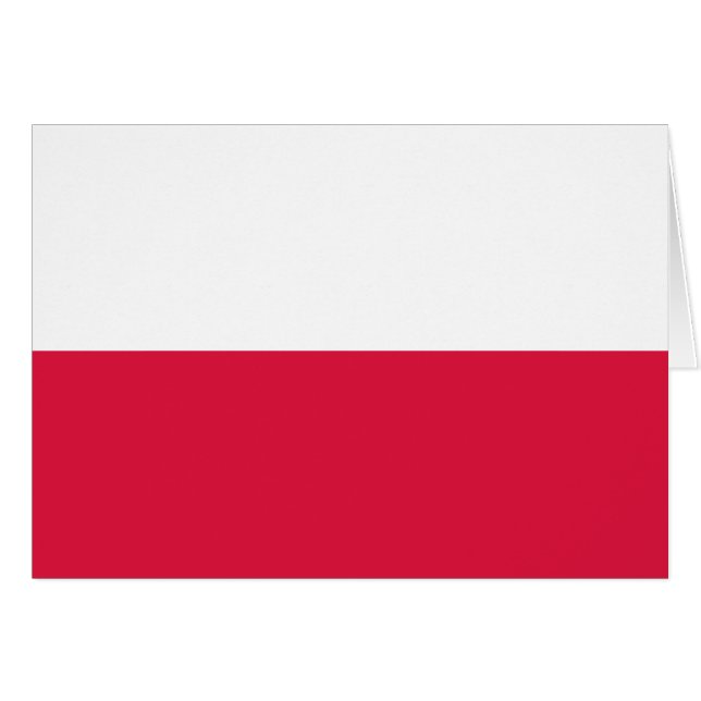Flag of Poland (Front Horizontal)