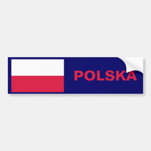 Flag of Poland Bumper Sticker