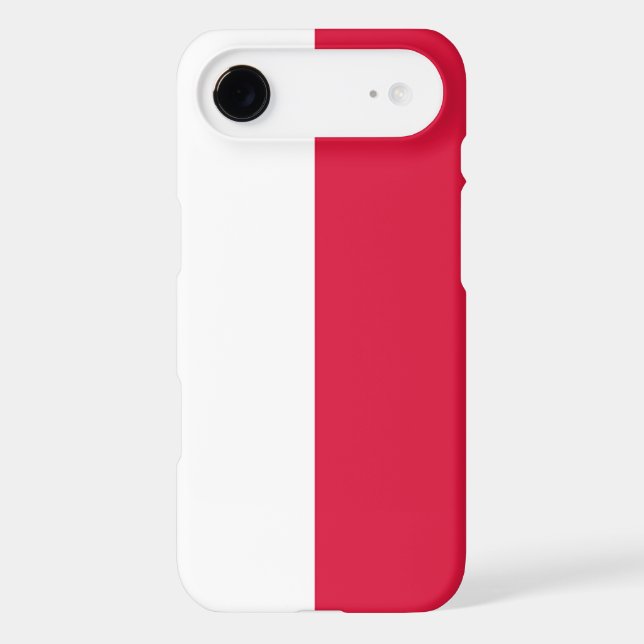 Flag of Poland Case-Mate iPhone Case (Back)