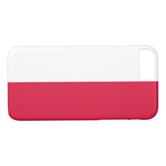 Flag of Poland Case-Mate iPhone Case (Back (Horizontal))