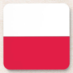Flag of Poland Coaster