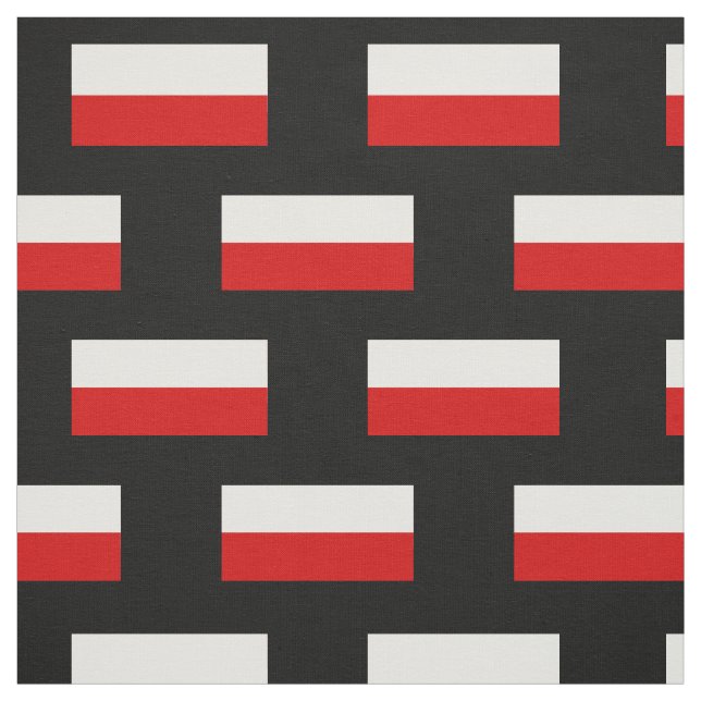 Flag of Poland Fabric (Swatch)