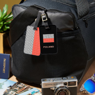 Flag of Poland Luggage Tag