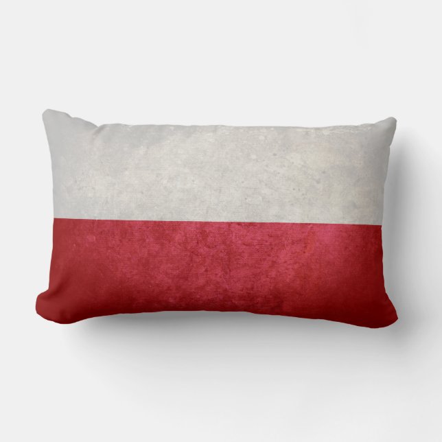 Flag of Poland Lumbar Cushion (Front)
