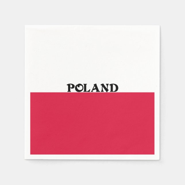 Flag of Poland Napkin (Front)