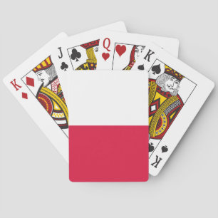 Flag of Poland Playing Cards