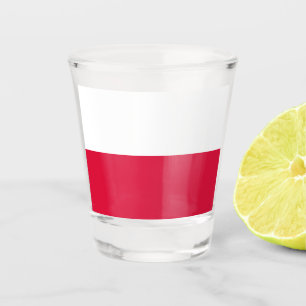 Flag of Poland Shot Glass