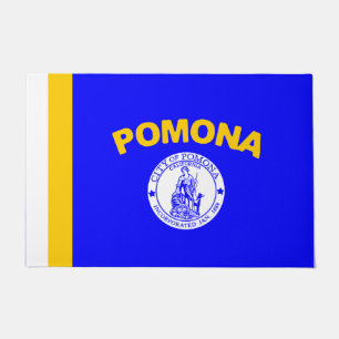 Flag of Pomona (California) Doormat