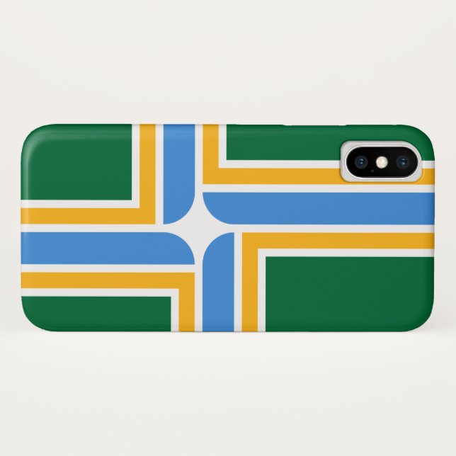 Flag of Portland (Oregon) Case-Mate iPhone Case (Back (Horizontal))
