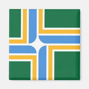 Flag of Portland (Oregon) Magnet