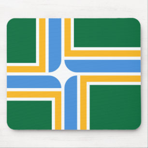 Flag of Portland (Oregon) Mouse Pad