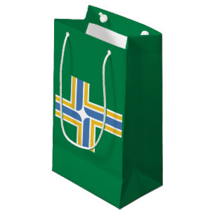 Flag of Portland, Oregon Small Gift Bag
