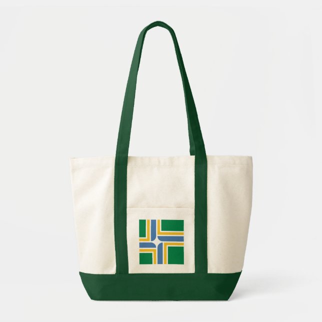 Flag of Portland, Oregon Tote Bag (Front)