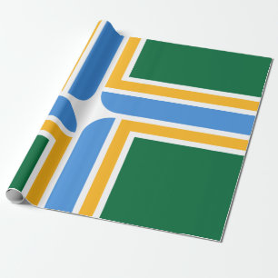 Flag of Portland (Oregon) Wrapping Paper