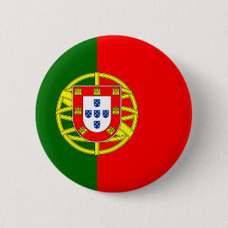 Flag of Portugal 6 Cm Round Badge