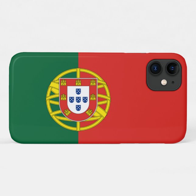 Flag of Portugal Case-Mate iPhone Case (Back (Horizontal))