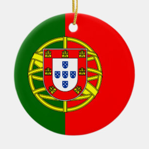 Flag of Portugal Ceramic Ornament