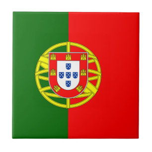Flag of Portugal Ceramic Tile