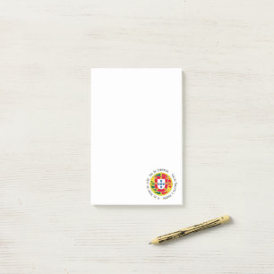 Flag of Portugal for Day of Portugal holiday Post-it Notes