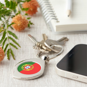 Flag of Portugal Key Ring